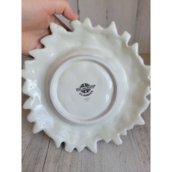 Fitz Floyd Autumn candle holder plate harvest - Picture 7 of 7